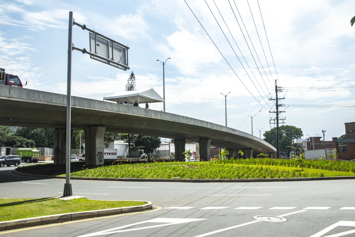Entra en funcionamiento el intercambio vial Induamérica, al sur del Valle de Aburrá
