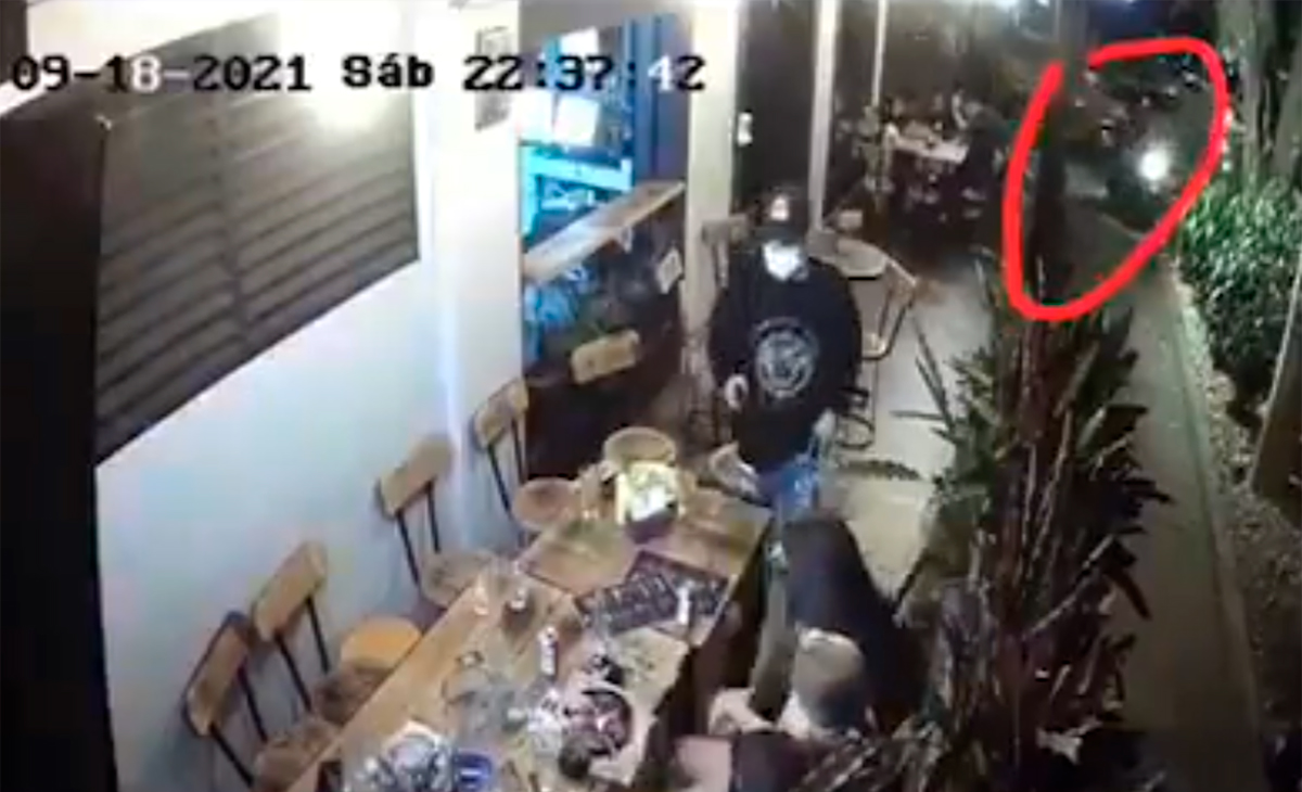 Atraco masivo en el barrio Manila, El Poblado