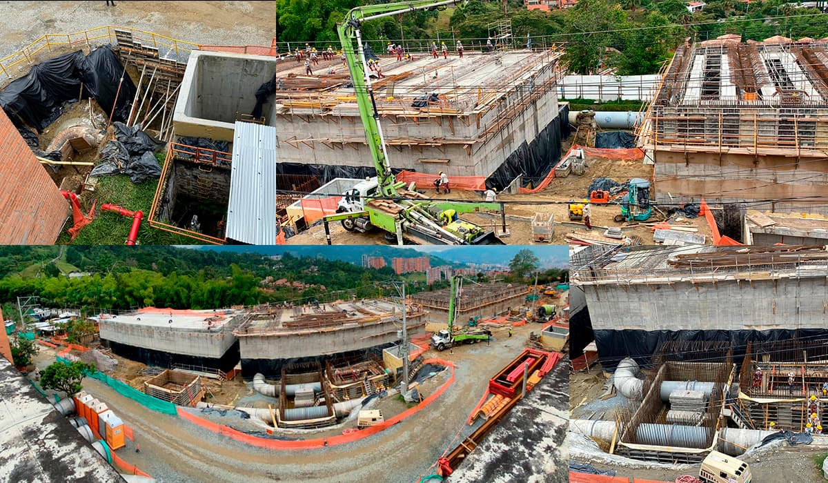 EPM avanza en obras para asegurar el servicio de acueducto en Envigado