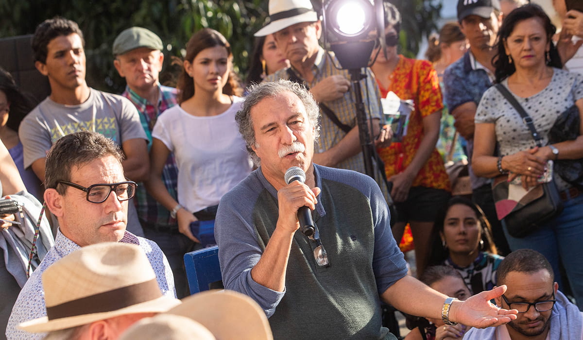 El Festival de Cine de Jardín se inaugura con amor por los campesinos y Jorge Velosa