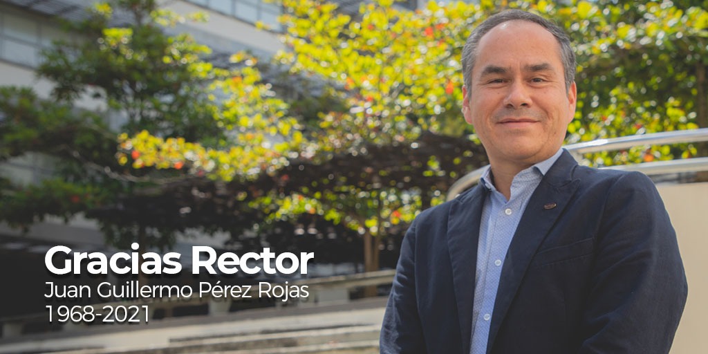Falleció el rector del ITM, Juan Guillermo Pérez Rojas