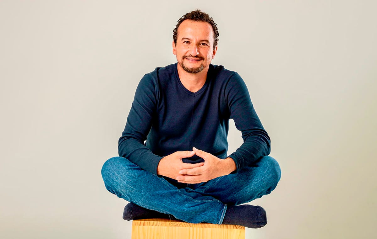 Charla con Jaiber Pérez en El centro comercial Santafé