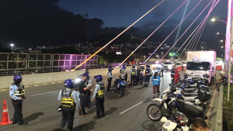 Secretaría de Movilidad continua los controles de piques ilegales en Las Palmas y puente de la 4 Sur