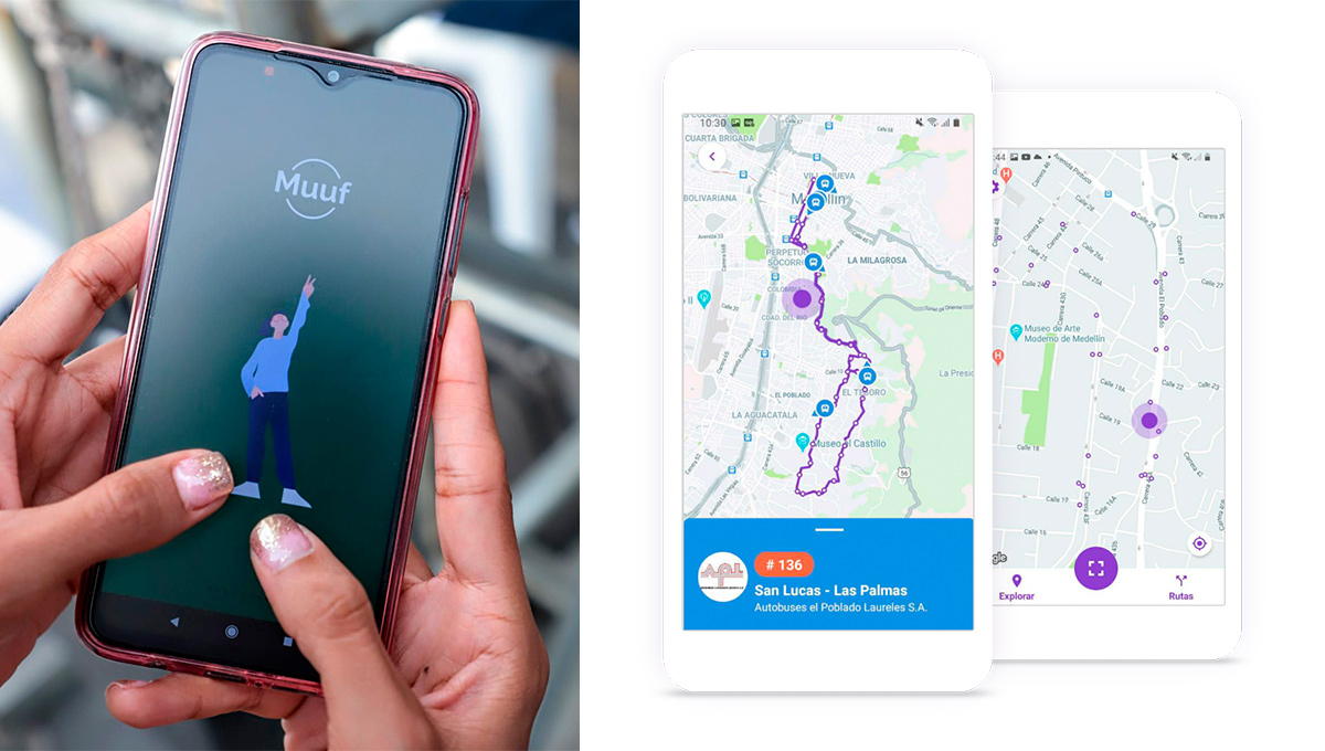 Muuf la App sobre el transporte público colectivo en Envigado