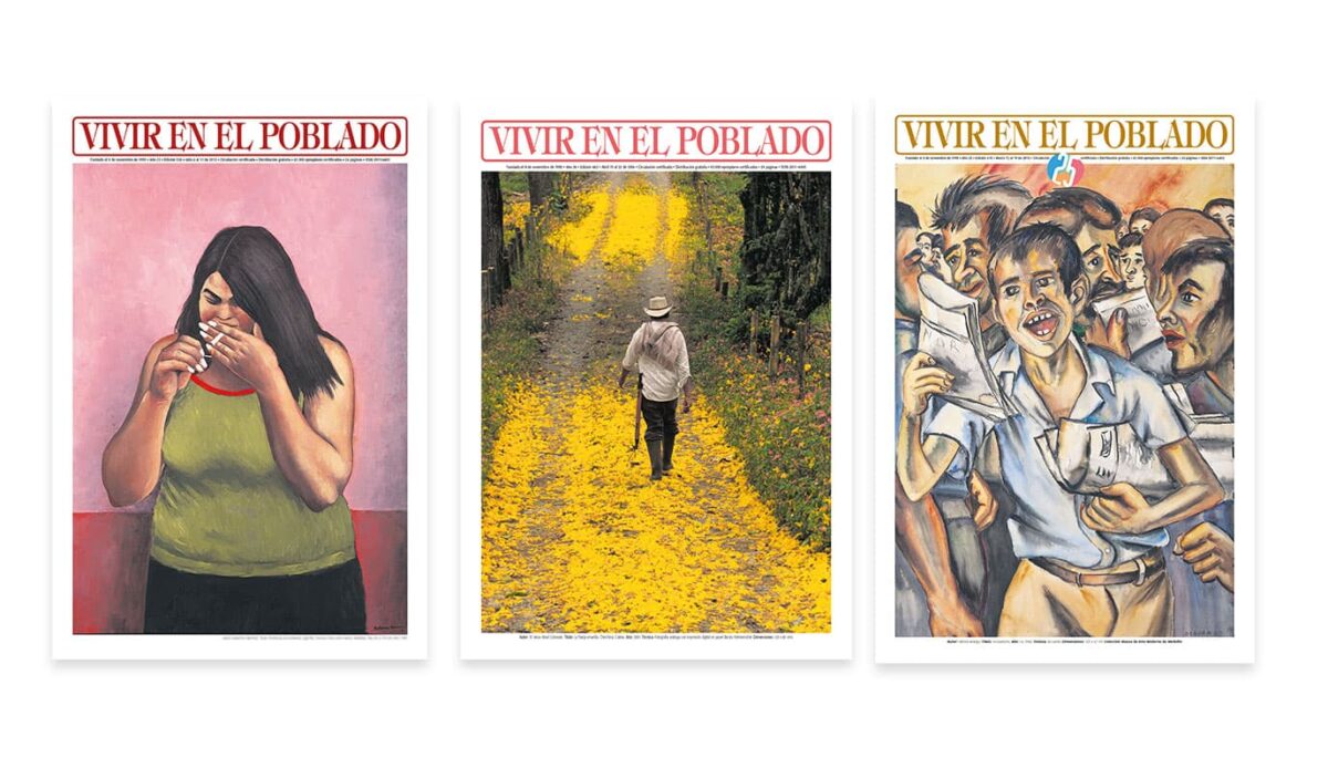 La exposición Portadas 30 años de Vivir en El Poblado