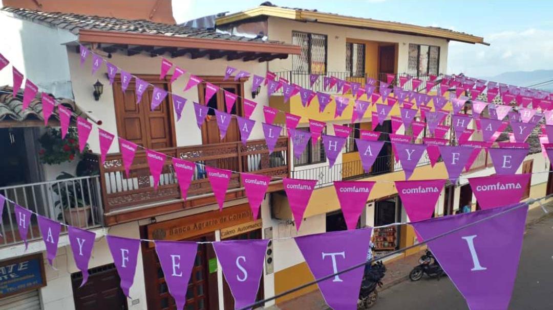 Comfama presenta el Hay Festival 2022, en Jericó