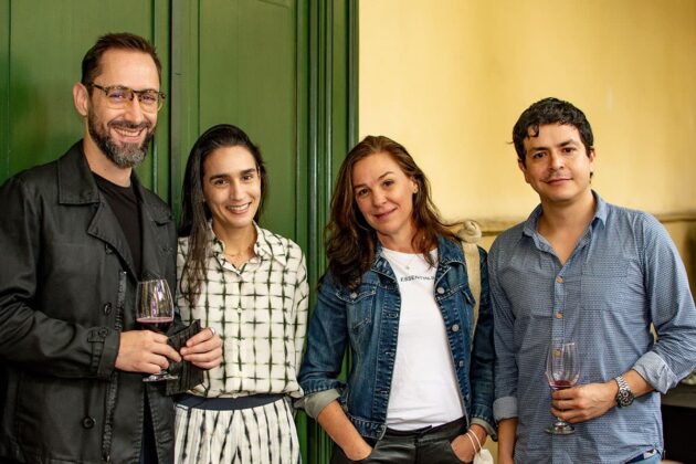Emiliano Valdez, Alexa Halaby, Blanca Montoya y Andrés Córdoba