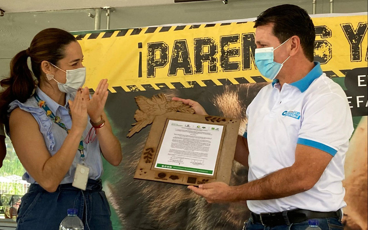 Nueva área libre de fauna silvestre en cautiverio​ en el Valle de Aburrá