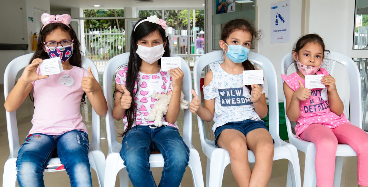 Vacunación en niños de 3 a 11 años, va lenta