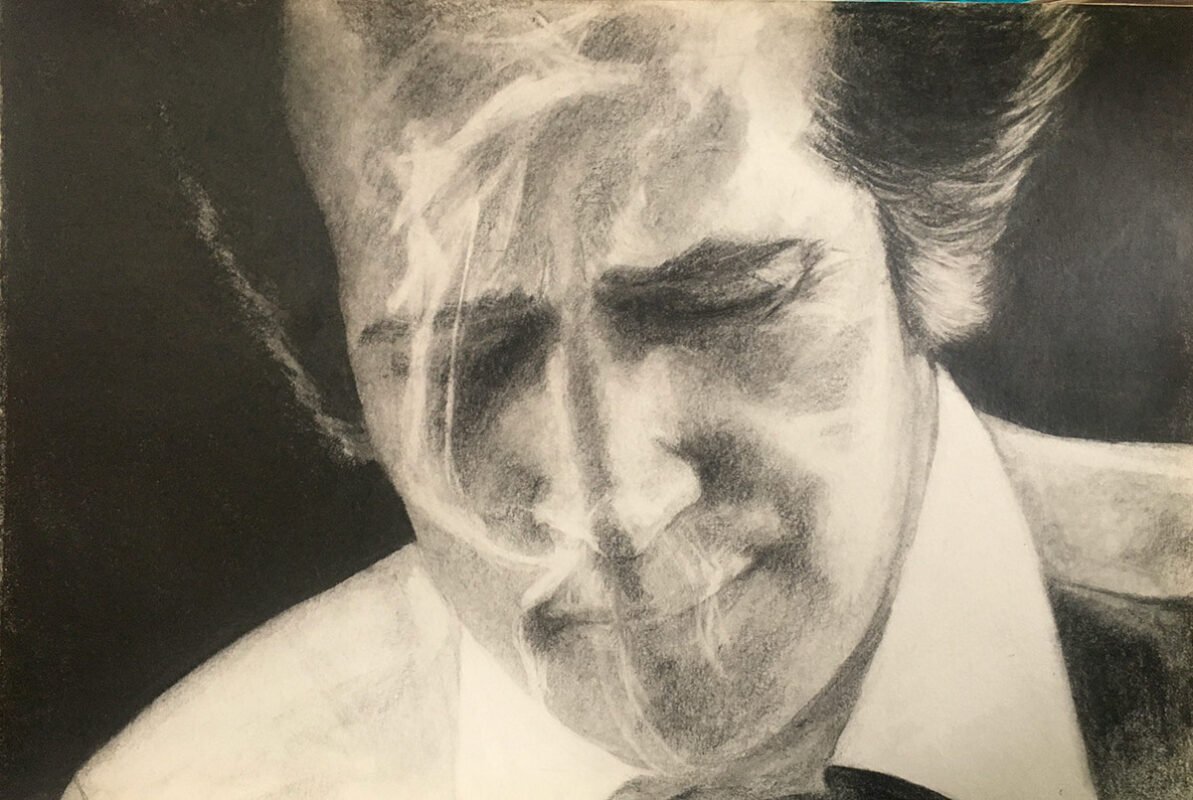 "Mi papá entre humo", obra de Maria José, la hija de Manuel Mejía Vallejo, quien lidera el programa de conmemoración.