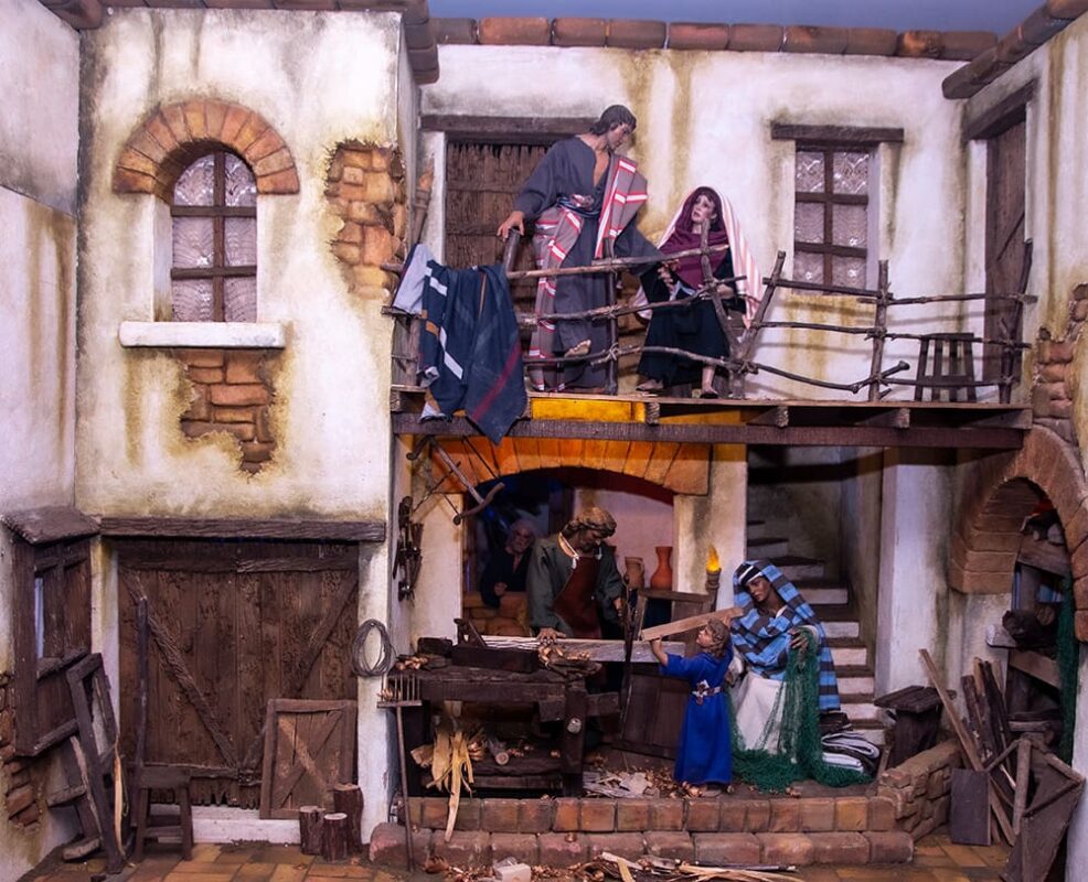 En la exposición de pesebres de El Castillo es posible ver la inmensa variedad