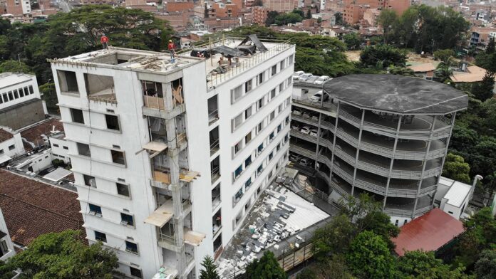 Avanza en un 71 % construcción​​​​ la nueva torre del Hospital Manuel Uribe Ángel de Envigado