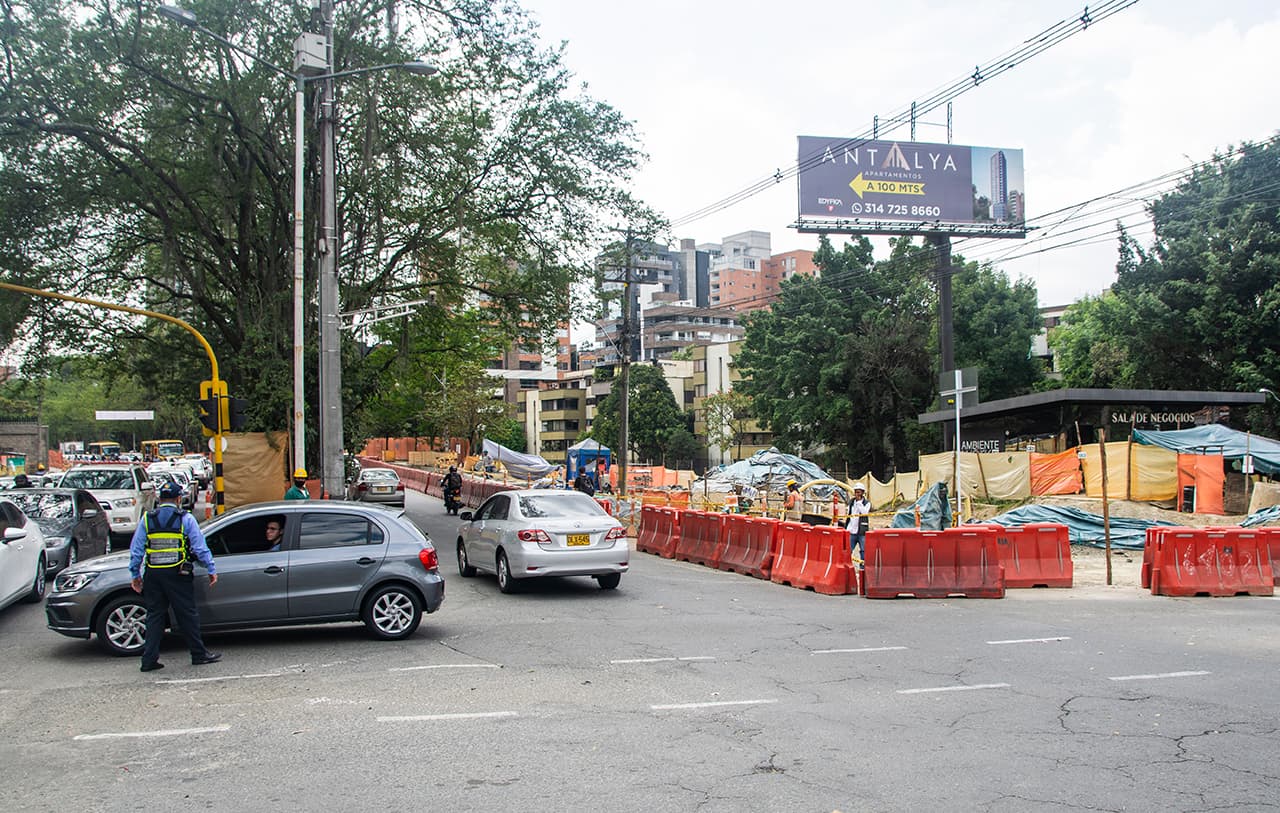 Siguen obras de Metroplús en La Frontera, con mejor movilidad
