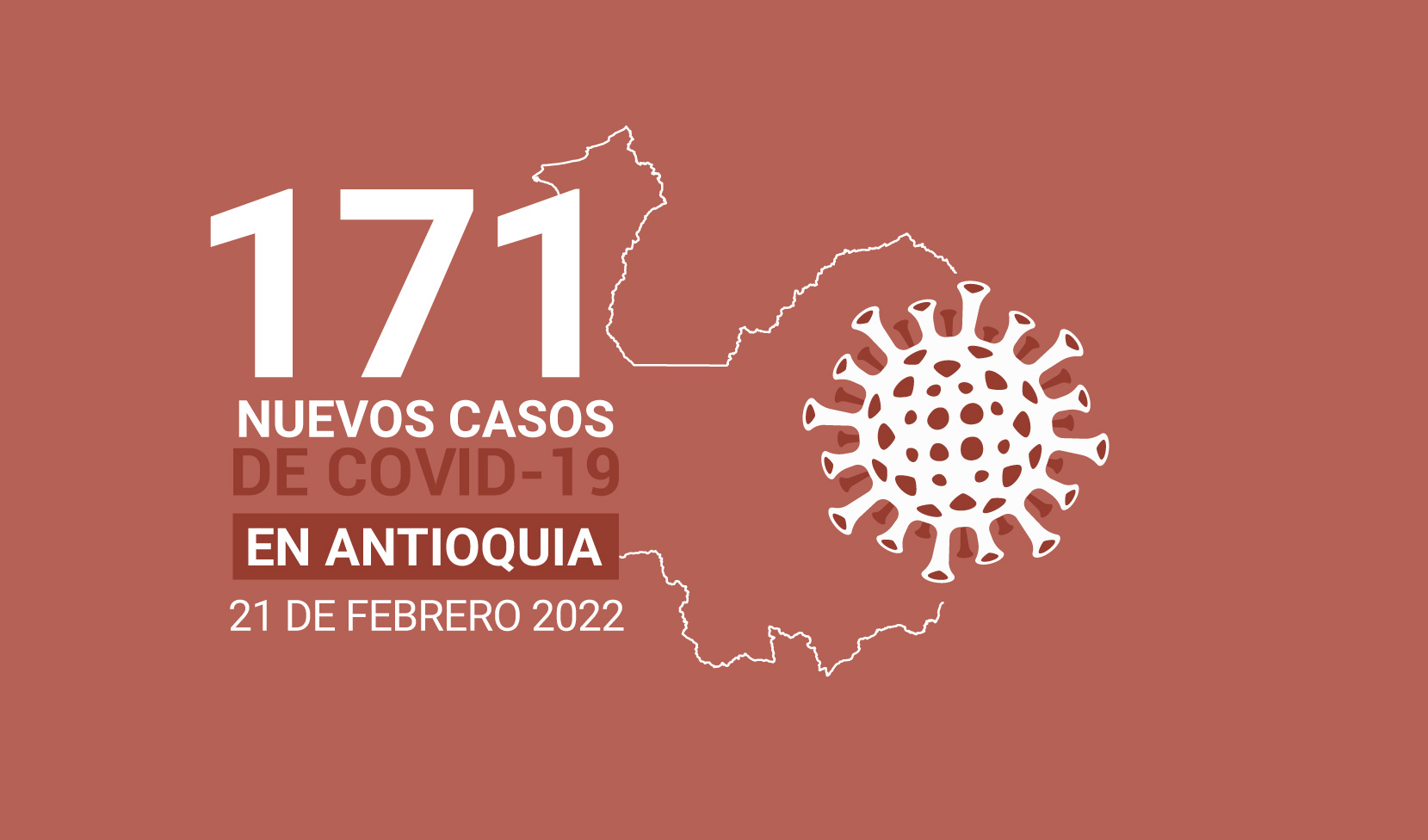 Antioquia supera la barrera de 18.000 muertes por COVID19 al 21 de febrero