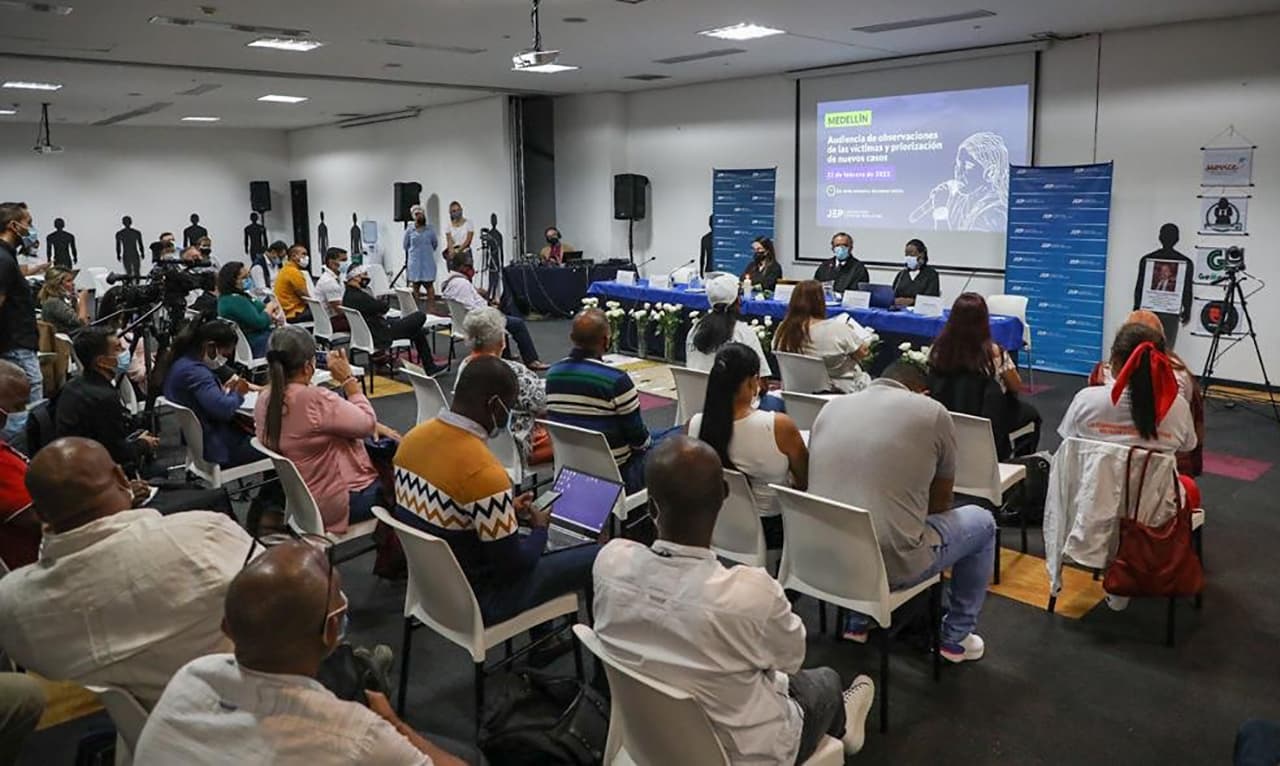 La JEP inaugura en Medellín serie de audiencias para casos nuevos