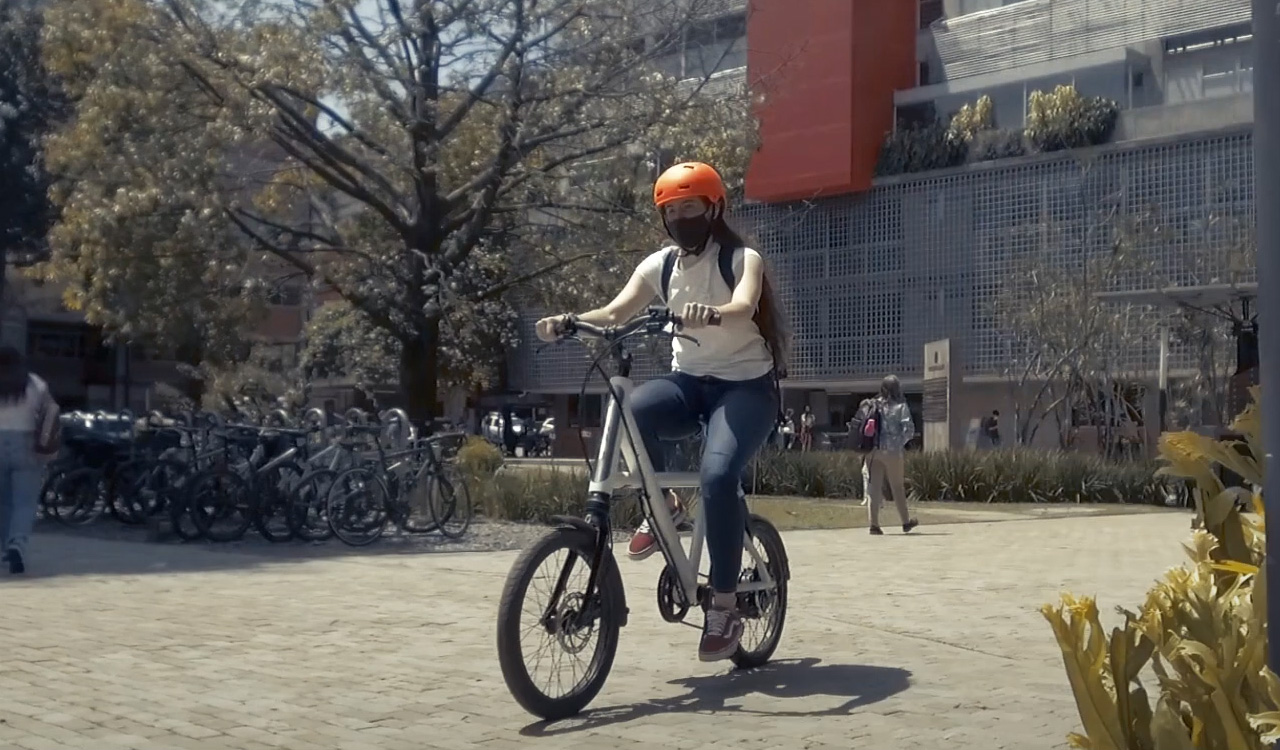 Eafit volvió a disfrutar de las Bicis eléctricas compartidas