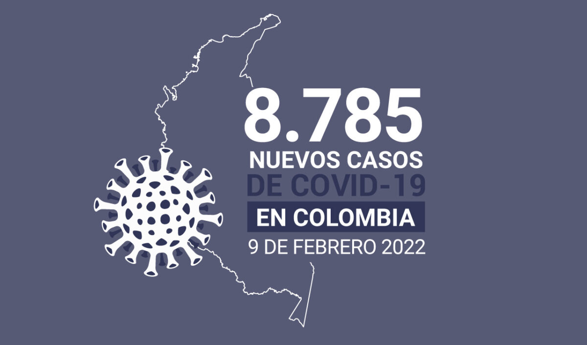 Siguen bajando los contagios en Colombia de COVID19 el 9 de febrero