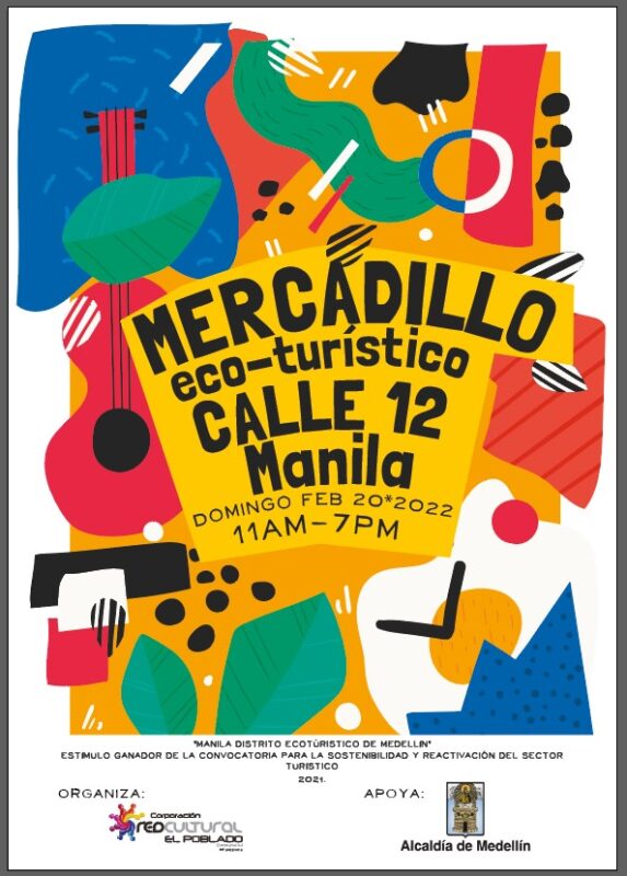Vuelve el Mercadillo Calle 12 en Manila, El Poblado