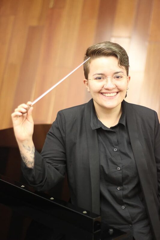 Junto a la orquesta completa,Tatiana Pérez, la nueva directora residente buscará posibilidades nuevas