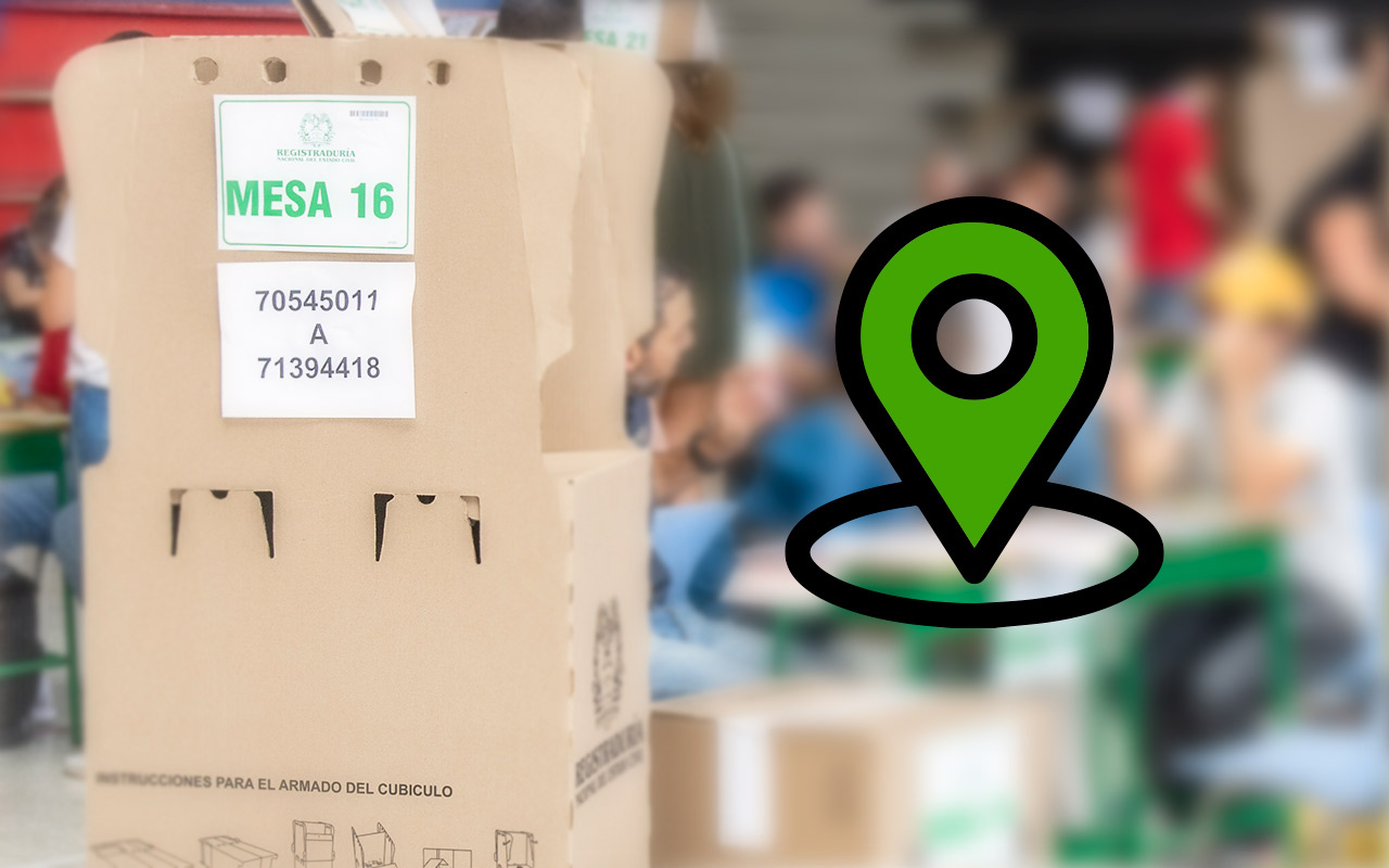 El puesto de votación de la Escuela Jhon F Keneddy en Envigado se trasladó.