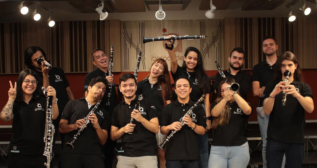 El Coro de Clarinetes Iberacademy, en dos escenarios