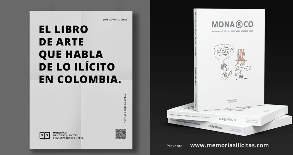El libro de arte que habla de lo ilícito en Colombia