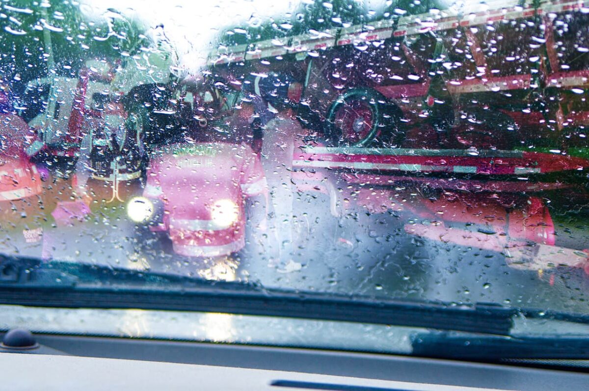 Evite incidentes vehiculares en la primera temporada de lluvias de 2022