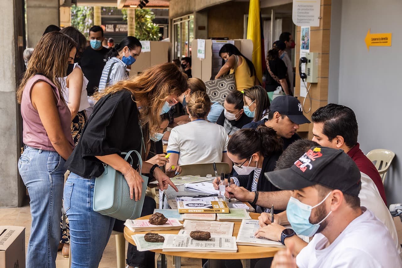 Los resultados del escrutinio de la segunda vuelta presidencial en Colombia