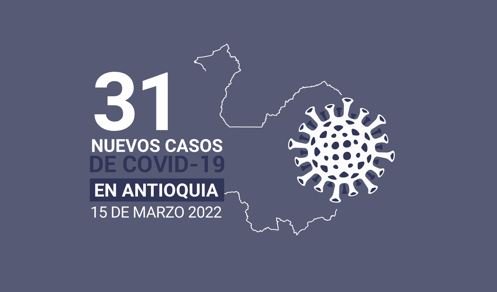 Situación del COVID19 en Antioquia: 917.289 casos acumulados