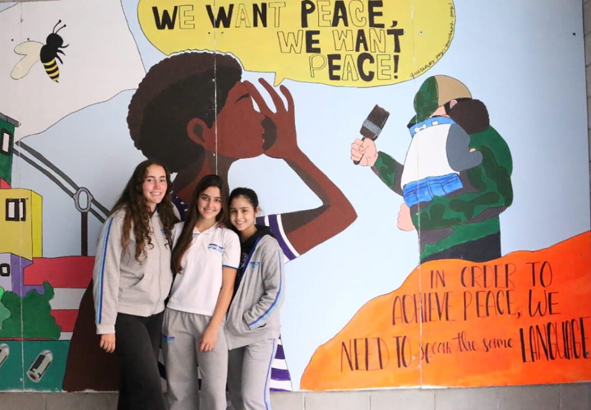 El Colegio Theodoro Hertzl gana el premio mundial “Paz positiva”