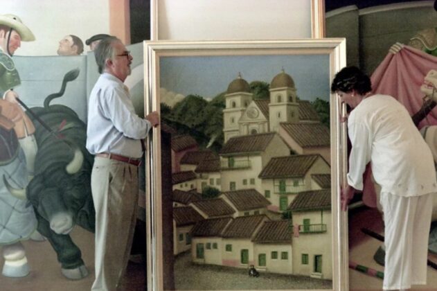 El Museo de Antioquia inauguró su sede actual el 15 de octubre del 2000. Fernando Botero se convirtió en unos de sus protagonistas gracias a una donación suya y a la instalación de salas que él guió. Crédito foto: Museo de Antioquia.