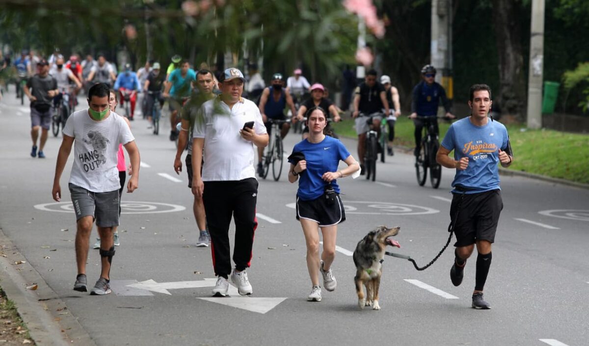 El Inder Medellín reabre algunas ciclovías y escenarios deportivos, en el inicio de año