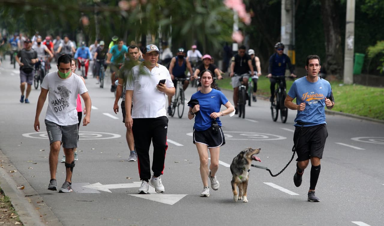El Inder Medellín reabre algunas ciclovías y escenarios deportivos, en el inicio de año