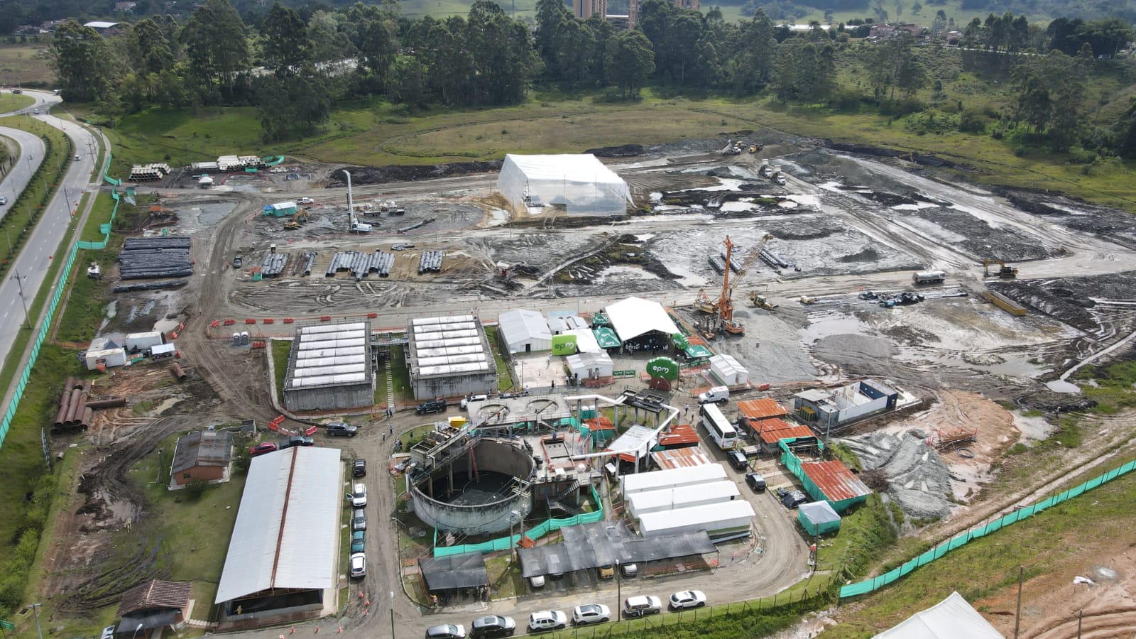 PTAR Tranvía, en Rionegro, se amplía y moderniza para ampliar sus capacidades