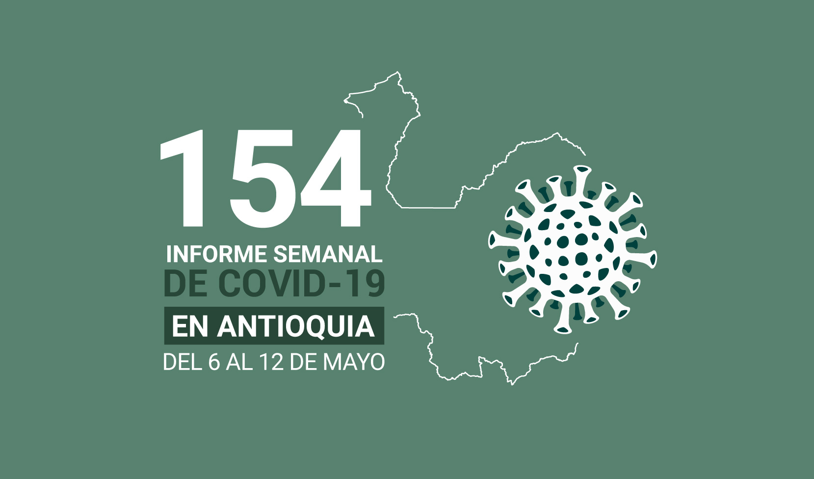 154 nuevos contagios de COVID19 tuvo Antioquia en la última semana