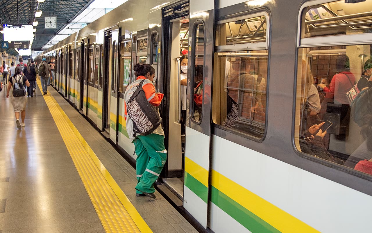 Cambios en la estación Acevedo del Metro de Medellín