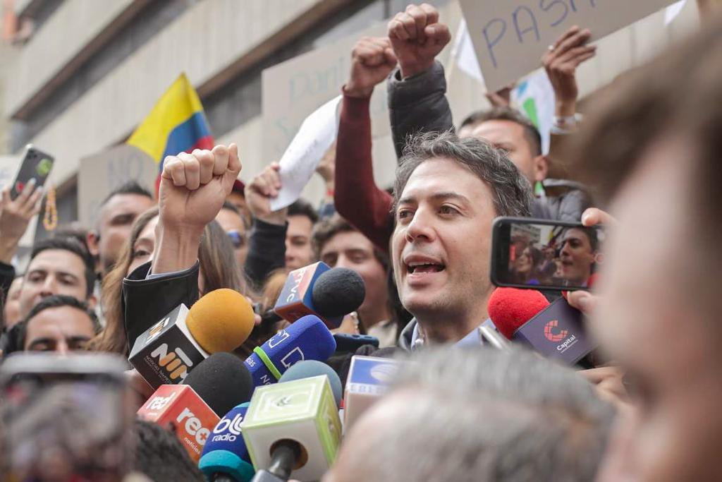 Daniel Quintero habló sobre su defensa y “alcalde fantoche”, en Bogotá