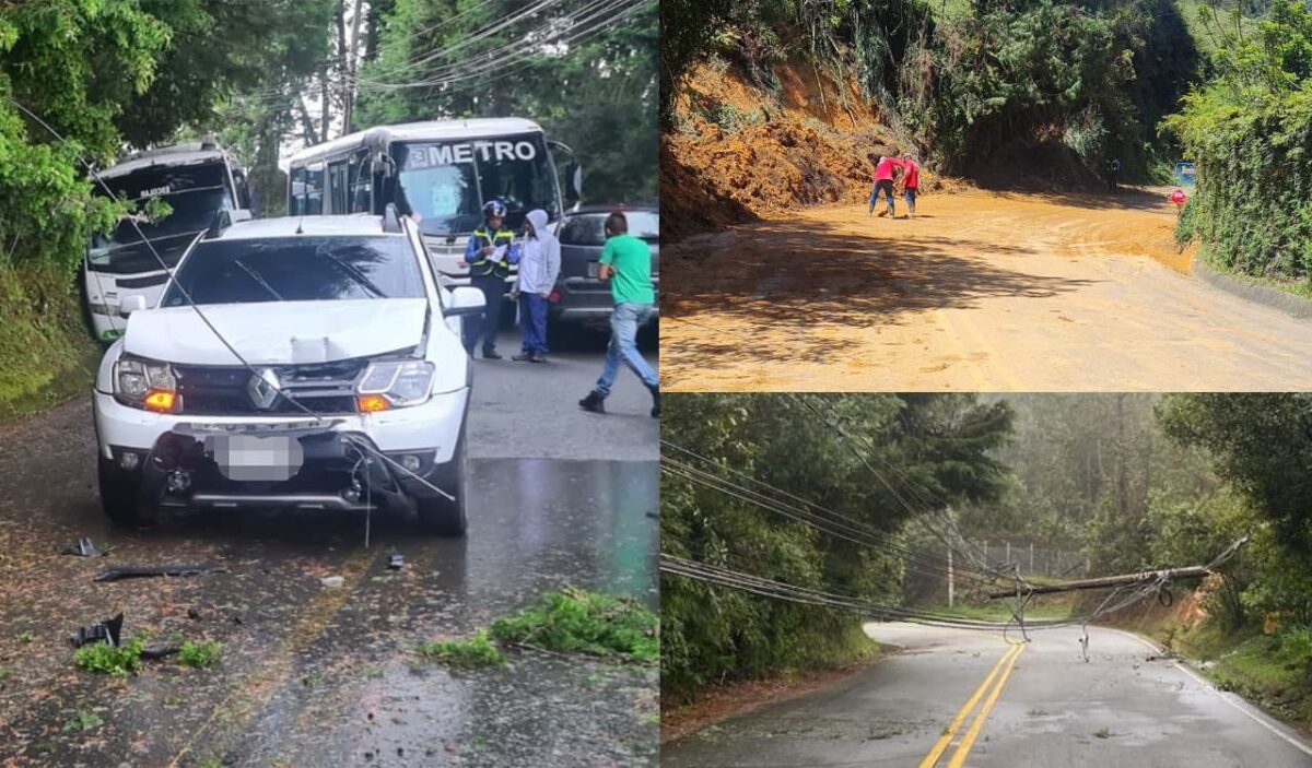 Envigado está en alerta roja por las lluvias
