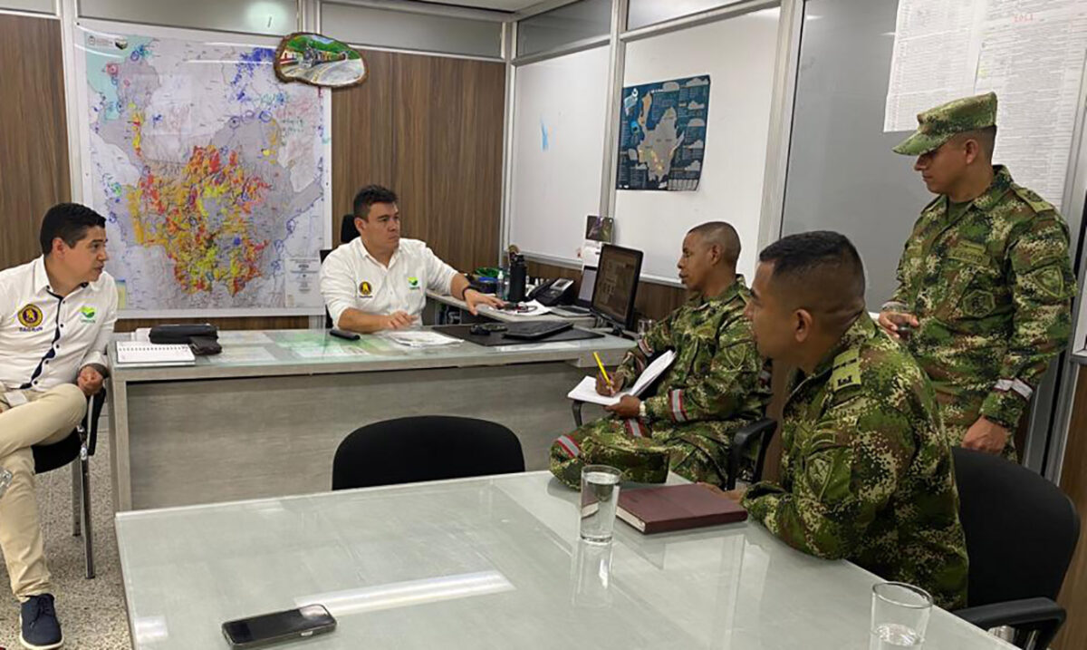 Escuadrón para emergencias por lluvias en Antioquia