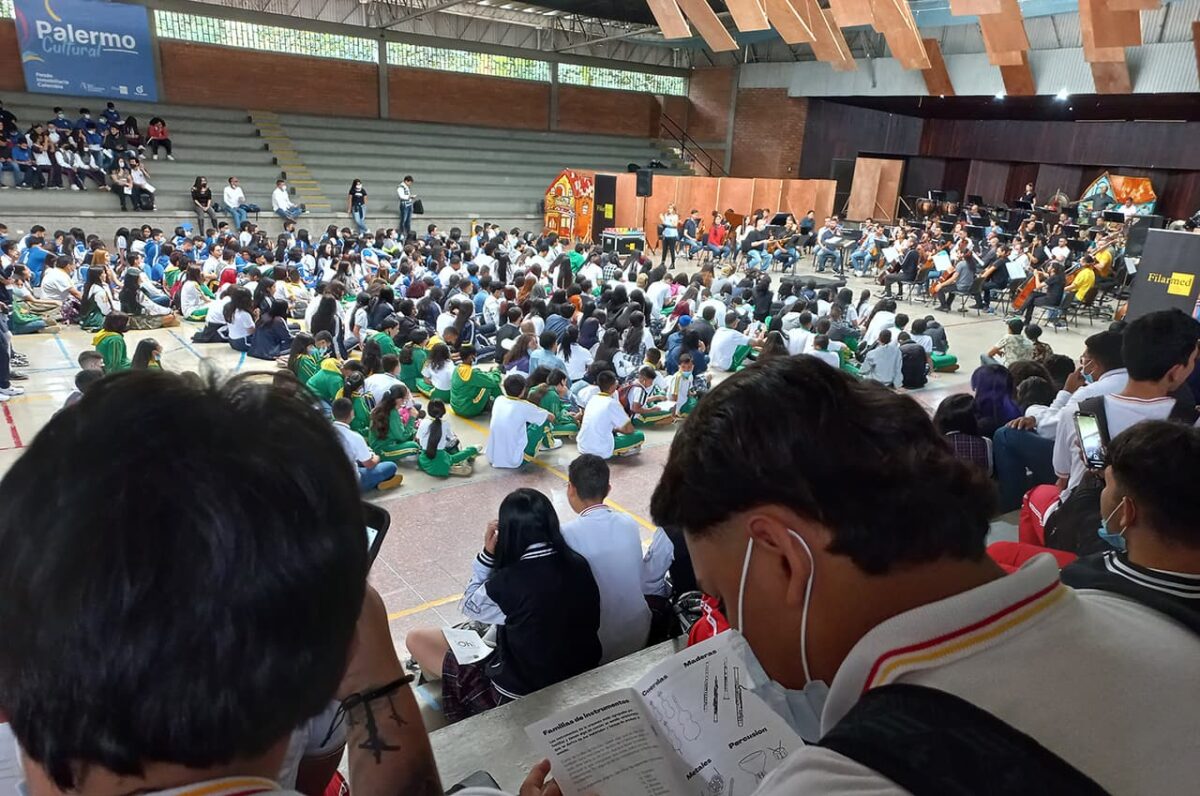 Filarmed trae “¡Oh! La música” a los colegios de Medellín
