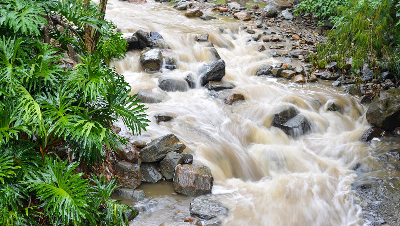Dagran Antioquia alertó crecientes en los ríos, producto de las lluvias