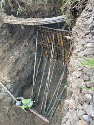 Asi Avanza el arreglo que adelanta el Metro de Medellín en el punto de la socavación-01