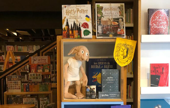 Con Harry Potter, la librería 9 3/4 invita a celebrar su aniversario