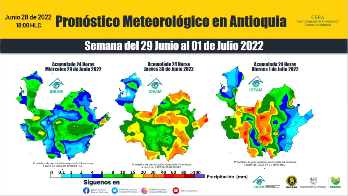 Pasará un ciclón tropical por Antioquia, ¿qué se pronostica que ocasionará