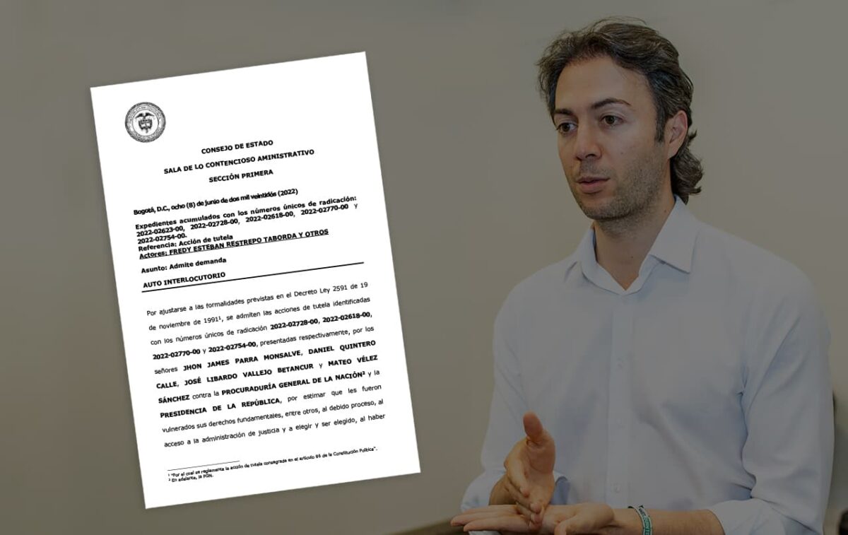 Consejo de Estado negó el reintegro a Daniel Quintero
