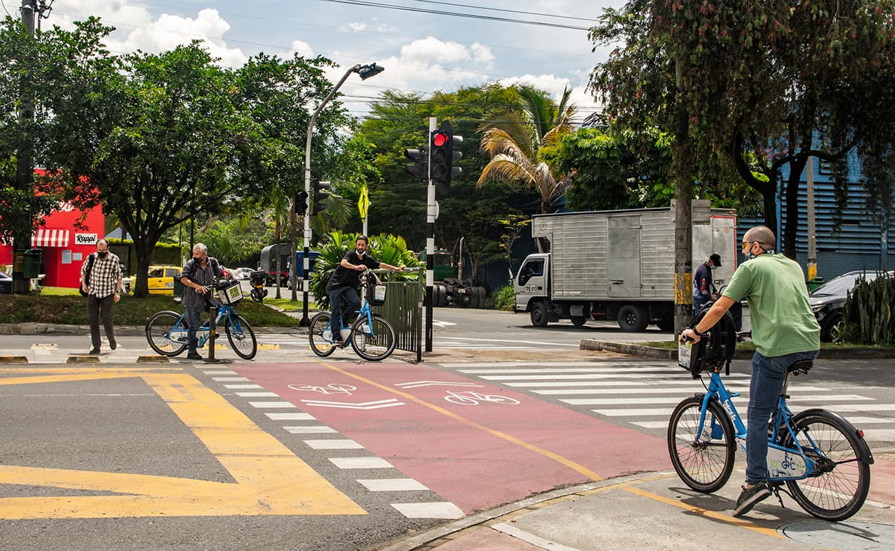 ¿Cuáles son las ciclorrutas y ciclovías de El Poblado?
