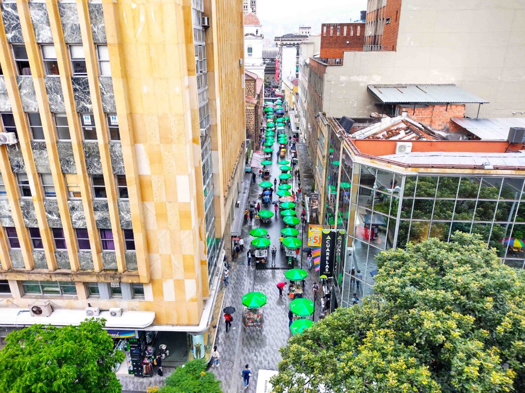 La renovada Boyacá, calle histórica en el centro de Medellín