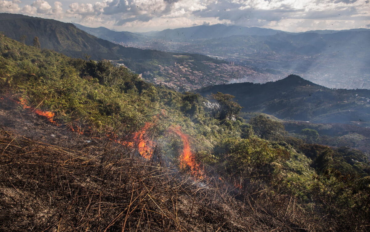 temporada de menos lluvias de 2022 en Medellín