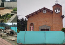 Tristeza por la demolición de la iglesia de Santa Elena, corregimiento de Medellín