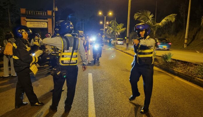 Agresiones en contra de los agentes de tránsito en Medellín